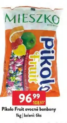 Qanto Pikolo Fruit ovocné bonbony nabídka