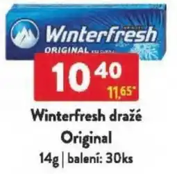 Qanto Winterfresh dražé Original nabídka