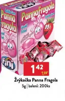 Qanto Žvýkačka Panna Fragola nabídka