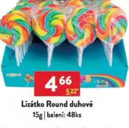 Qanto Lízátko Round duhové nabídka