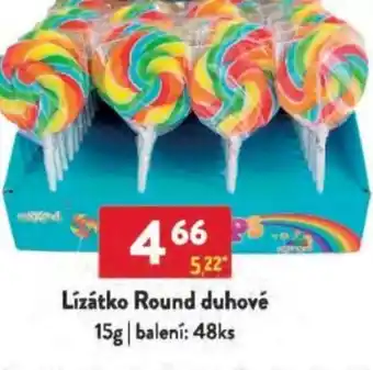 Qanto Lízátko Round duhové nabídka