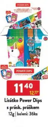 Qanto Lízátko Power Dips s prásk. práškem nabídka