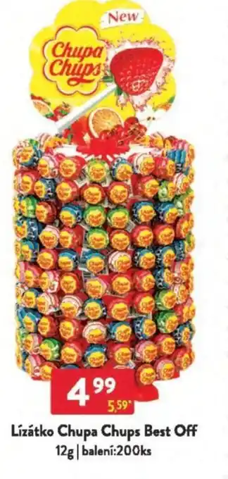 Qanto Lízátko Chupa Chups Best Off nabídka