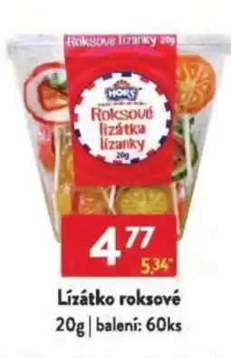 Qanto Lízátko roksové nabídka