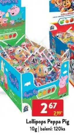 Qanto Lollipops Peppa Pig nabídka