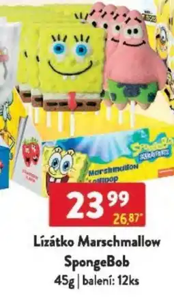 Qanto Lízátko Marschmallow SpongeBob nabídka