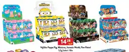 Qanto Vajíčko Peppa Pig, Minions, Jurassic World, Paw Patrol nabídka