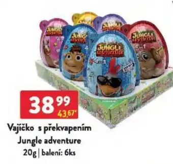 Qanto Vajíčko s překvapením Jungle adventure nabídka