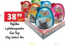 Qanto Vajíčko s překvapením Car Toy nabídka