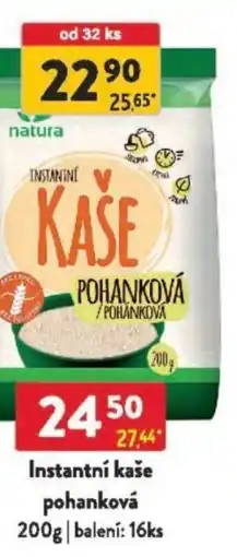 Qanto Natura Instantní kaše pohanková nabídka