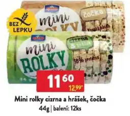 Qanto Mini rolky cizrna a hrášek, čočka nabídka