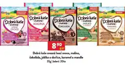 Qanto Bonavita Dobrá kaše ovesná lesní ovoce, malina, čokoláda, jablko a skořice, karamel a mandle nabídka