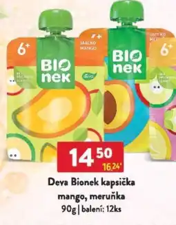 Qanto Deva Bionek kapsička mango, meruňka nabídka