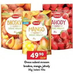 Qanto Ovoce sušené mrazem broskve, mango, jahody nabídka