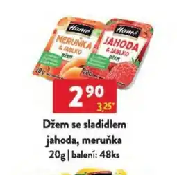 Qanto Džem se sladidlem jahoda, meruňka nabídka