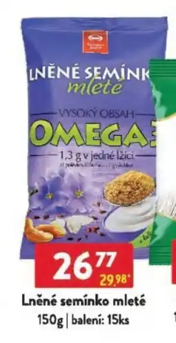 Qanto Lněné semínko mleté nabídka