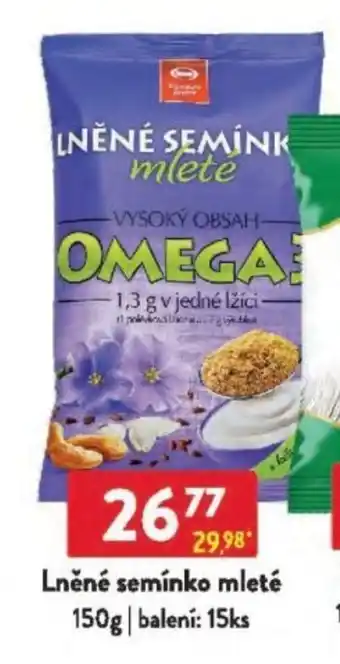 Qanto Lněné semínko mleté nabídka