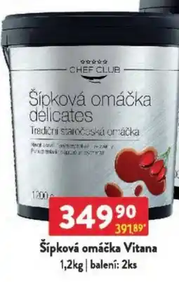 Qanto Šípková omáčka Vitana nabídka
