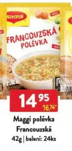 Qanto Maggi polévka Francouzská nabídka