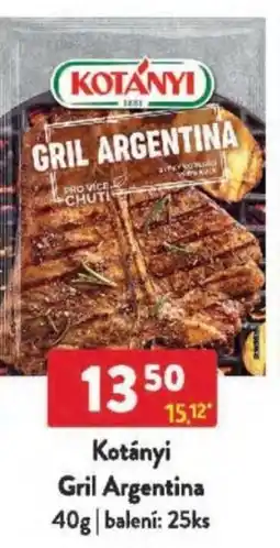 Qanto Kotányi Gril Argentina nabídka