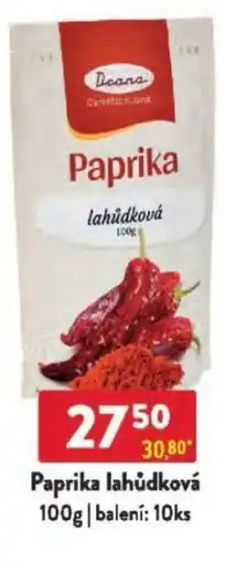 Qanto Paprika lahůdková nabídka