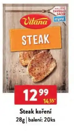 Qanto Vitana Steak koření nabídka