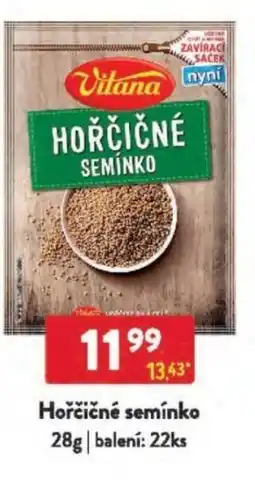 Qanto Vitana Hořčičné semínko nabídka