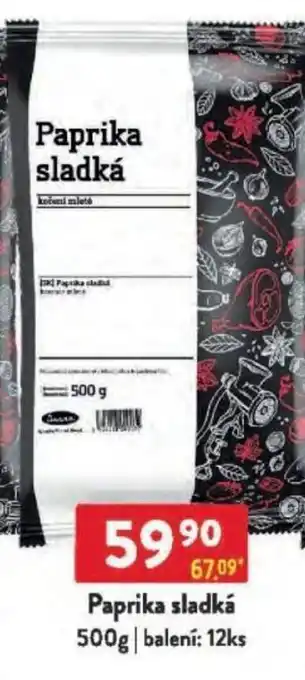 Qanto Paprika sladká nabídka