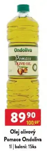 Qanto Olej olivový Pomace Ondoliva nabídka