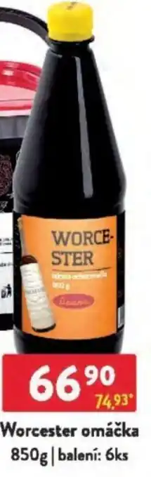 Qanto Worcester omáčka nabídka