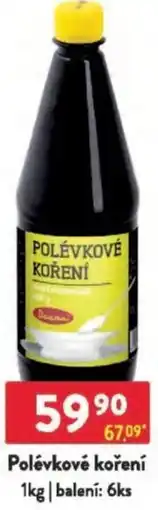 Qanto Polévkové koření nabídka