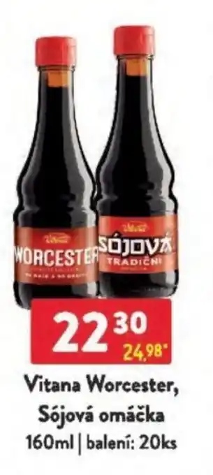 Qanto Vitana Worcester, Sójová omáčka nabídka