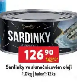Qanto Sardinky ve slunečnicovém oleji nabídka
