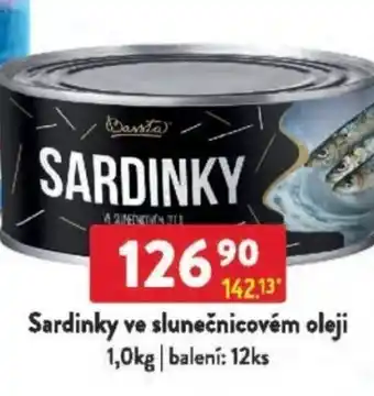 Qanto Sardinky ve slunečnicovém oleji nabídka