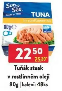 Qanto Tuňák steak v rostlinném oleji nabídka