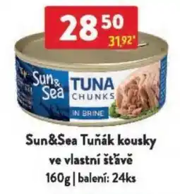 Qanto Sun&Sea Tuňák kousky ve vlastní šťávě nabídka