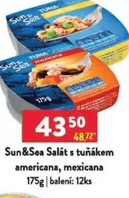 Qanto Sun&Sea Salát s tuňákem americana, mexicana nabídka
