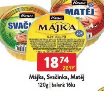 Qanto Hame Májka, Svačinka, Matěj nabídka