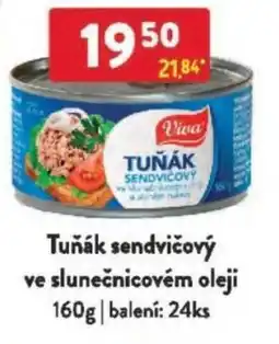 Qanto Viva Tuňák sendvičový ve slunečnicovém oleji nabídka