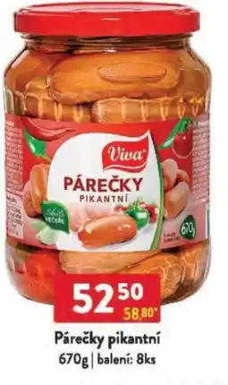 Qanto Viva Párečky pikantní nabídka