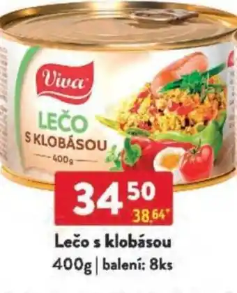 Qanto Viva Lečo s klobásou nabídka