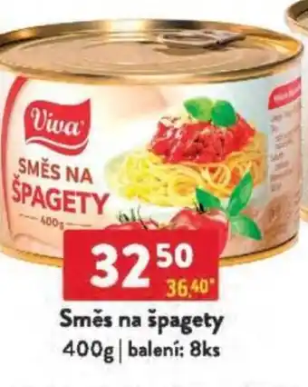 Qanto Viva Směs na špagety nabídka