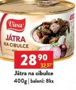Qanto Viva Játra na cibulce nabídka
