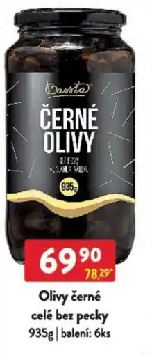 Qanto Bassta Olivy černé celé bez pecky nabídka