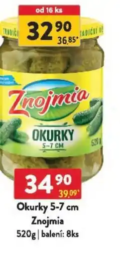 Qanto Okurky 5-7 cm Znojmia nabídka