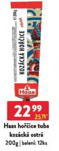 Qanto Haas hořčice tuba kozácká ostrá nabídka