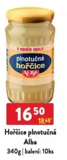 Qanto Hořčice plnotučná Alba nabídka
