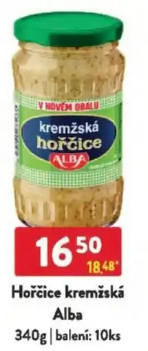 Qanto Hořčice kremžská Alba nabídka