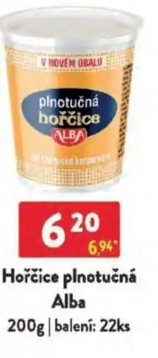 Qanto Hořčice plnotučná Alba nabídka
