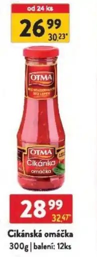 Qanto Otma Cikánská omáčka nabídka